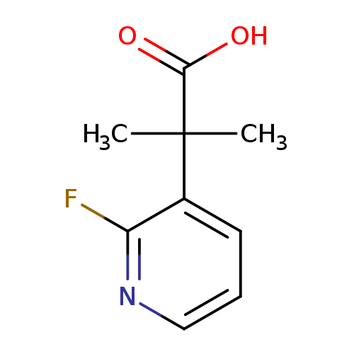 2-(2-fluoropyridin-3-yl)-2-methylpropanoicacid