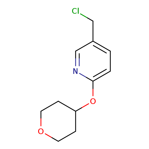 5-(Chloromethyl)-2-(tetrahydro-2H-pyran-4-yloxy)pyridine