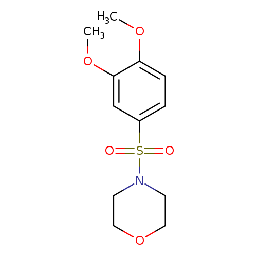 4-(3,4-dimethoxybenzenesulfonyl)morpholine