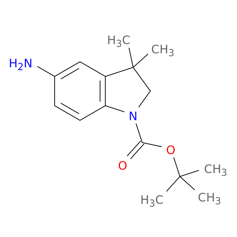 1-Boc-5-amino-3,3-dimethylindoline