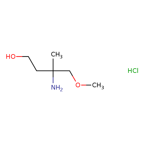 3-amino-4-methoxy-3-methylbutan-1-ol hydrochloride