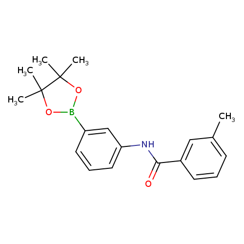 3-methyl-N-[3-(4,4,5,5-tetramethyl-1,3,2-dioxaborolan-2-yl)phenyl]benzamide