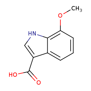 1H-Indole-3-carboxylic acid, 7-methoxy-