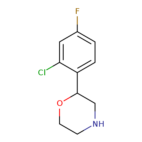 2-(2-chloro-4-fluorophenyl)morpholine
