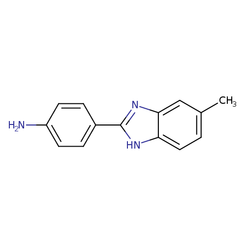 4-(5-Methyl-1h-benzimidazol-2-yl)aniline