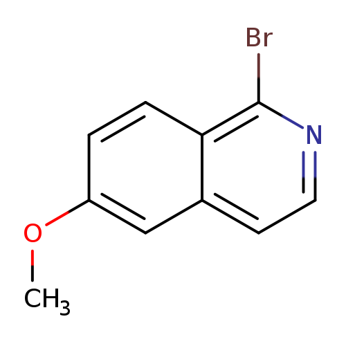 1-Bromo-6-methoxyisoquinoline