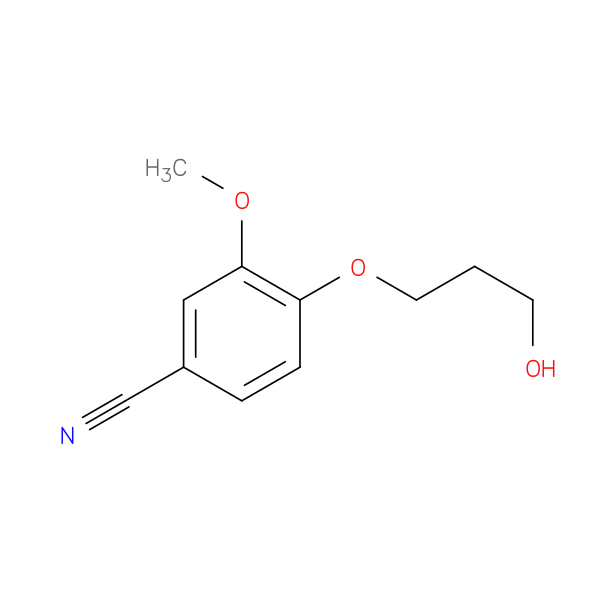 4-(3-hydroxypropoxy)-3-methoxybenzonitrile