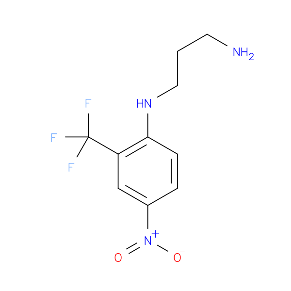 N-[4-Nitro-2-(trifluoromethyl)phenyl]propane-1,3-diamine hydrochloride