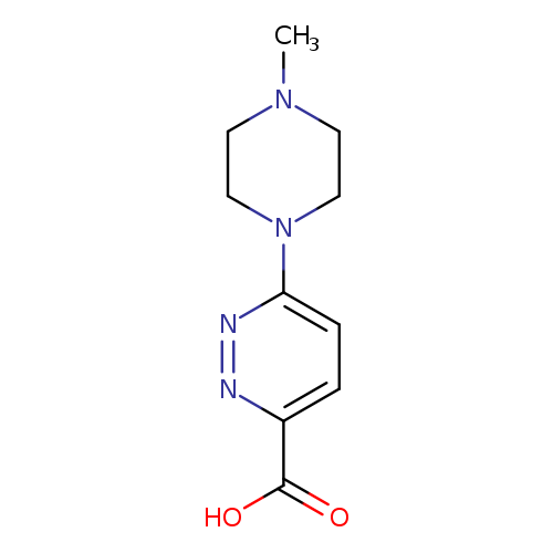 6-(4-methylpiperazin-1-yl)pyridazine-3-carboxylic acid