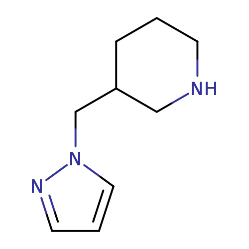 3-((1H-Pyrazol-1-yl)methyl)piperidine