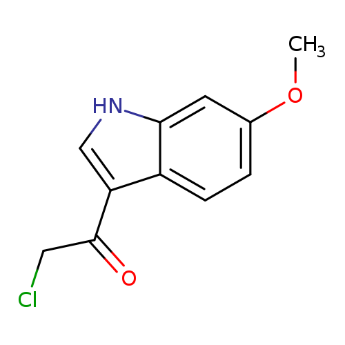 2-Chloro-1-(6-methoxy-1H-indol-3-yl)ethanone