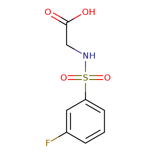 ((3-fluorophenyl)sulfonyl)glycine