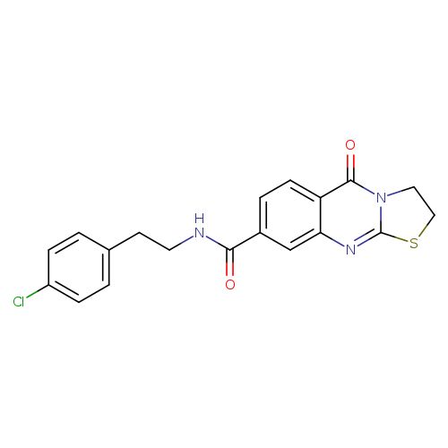 N-[2-(4-chlorophenyl)ethyl]-5-oxo-2H,3H,5H-[1,3]thiazolo[2,3-b]quinazoline-8-carboxamide