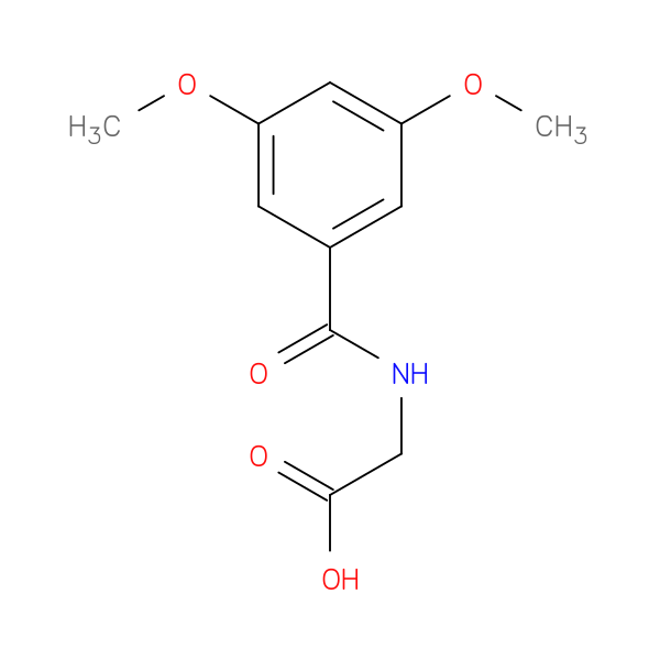 (3,5-Dimethoxy-benzoylamino)-acetic acid
