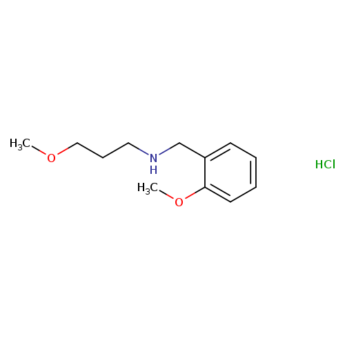 (2-Methoxybenzyl)(3-methoxypropyl)amine hydrochloride