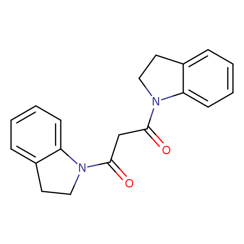 1H-Indole, 1,1'-(1,3-dioxo-1,3-propanediyl)bis[2,3-dihydro- (9CI)