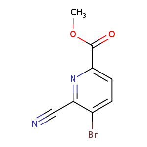 Methyl 5-bromo-6-cyanopicolinate