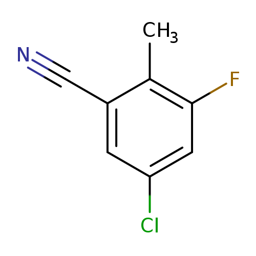 5-Chloro-3-fluoro-2-methylbenzonitrile