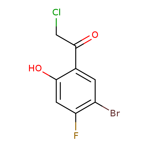 1-(5-bromo-4-fluoro-2-hydroxyphenyl)-2-chloroethan-1-one