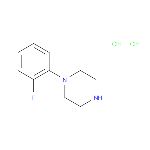 Piperazine, 1-(2-fluorophenyl)-, dihydrochloride
