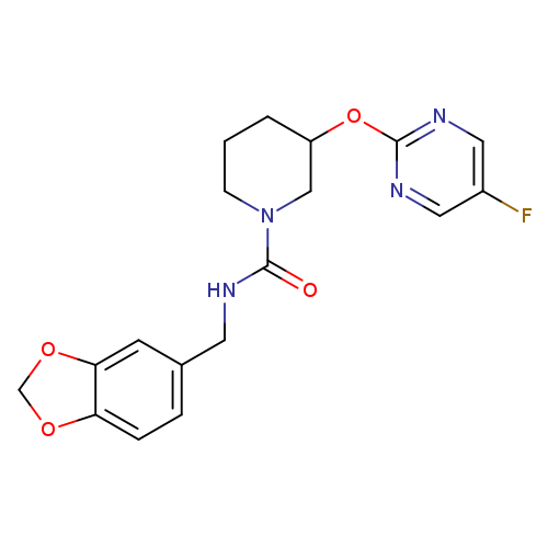 N-[(2H-1,3-benzodioxol-5-yl)methyl]-3-[(5-fluoropyrimidin-2-yl)oxy]piperidine-1-carboxamide