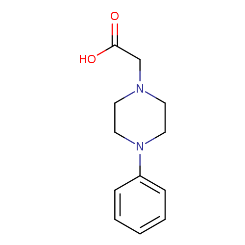 1-Piperazineacetic acid, 4-phenyl-
