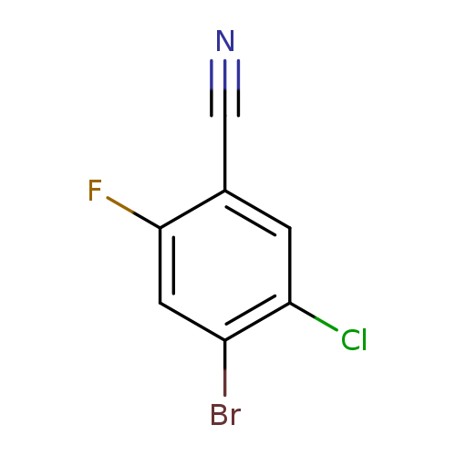 4-Bromo-5-chloro-2-fluorobenzonitrile