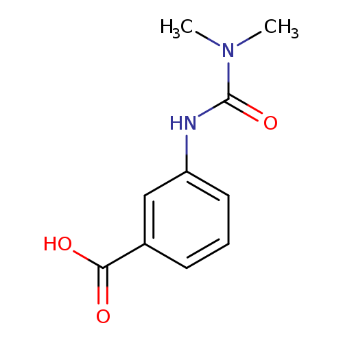 Benzoic acid, 3-[[(dimethylamino)carbonyl]amino]-