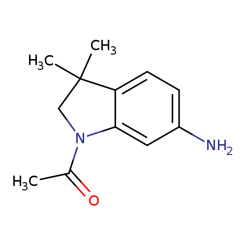 1-ACETYL-6-AMINO-3,3-DIMETHYL-2,3-DIHYDRO-INDOLE