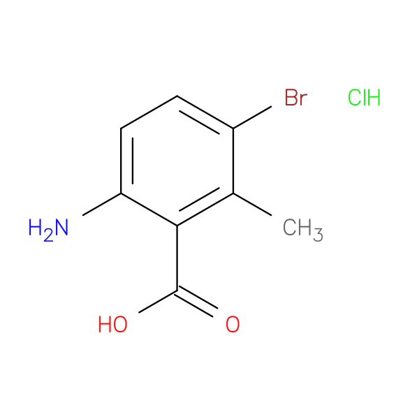 6-amino-3-bromo-2-methylbenzoic acid hydrochloride