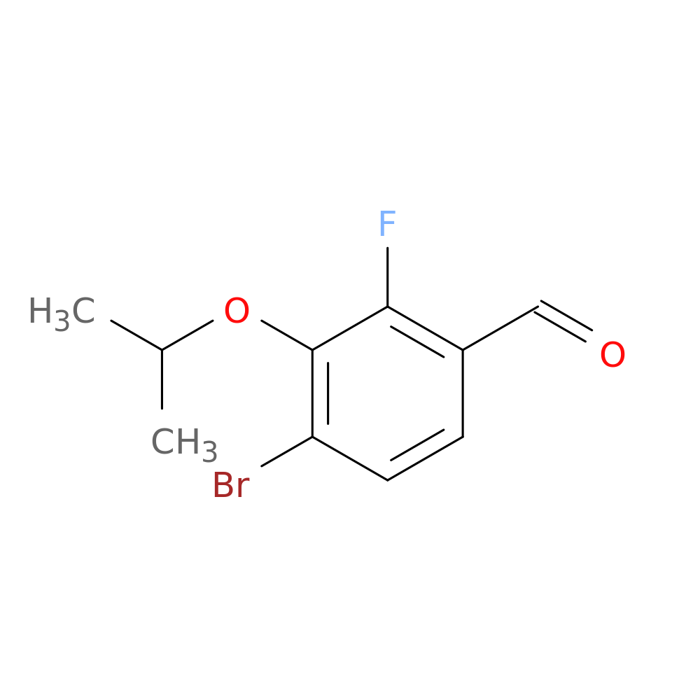4-Bromo-2-fluoro-3-isopropoxybenzaldehyde