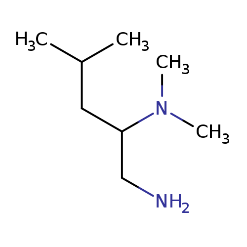(1-amino-4-methylpentan-2-yl)dimethylamine