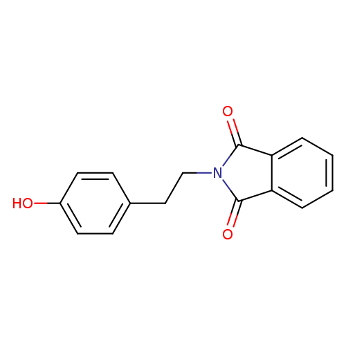 N-(4-Hydroxyphenylethyl)phthalimide