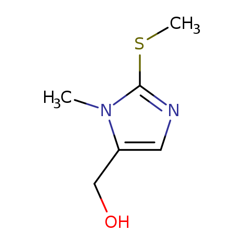5-Hydroxymethyl-1-methyl-2-methylthio-1H-imidazole
