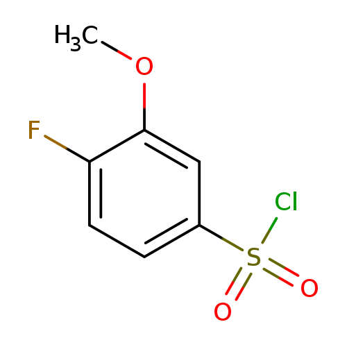 4-FLUORO-3-METHOXYBENZENESULPHONYL CHLORID