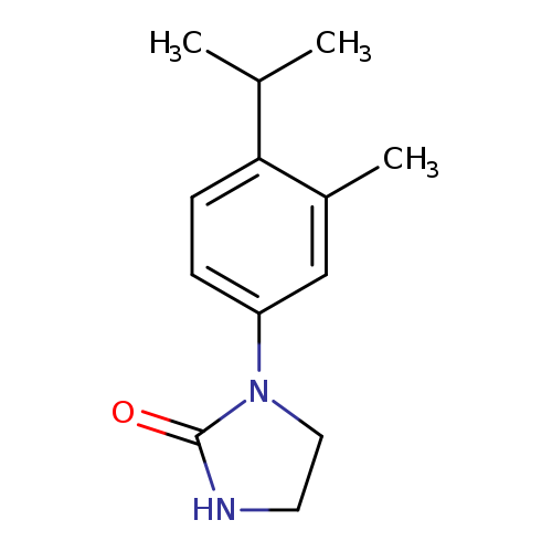 1-[3-methyl-4-(propan-2-yl)phenyl]imidazolidin-2-one