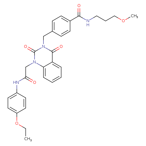 4-[(1-{[(4-ethoxyphenyl)carbamoyl]methyl}-2,4-dioxo-1,2,3,4-tetrahydroquinazolin-3-yl)methyl]-N-(3-methoxypropyl)benzamide