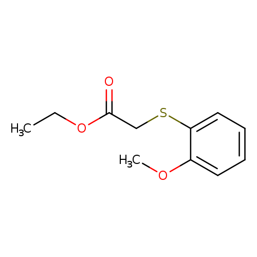 Ethyl 2-(2-methoxyphenyl)sulfanylacetate