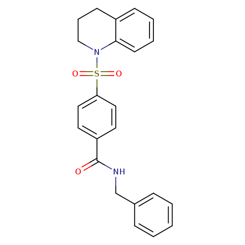N-benzyl-4-(1,2,3,4-tetrahydroquinoline-1-sulfonyl)benzamide