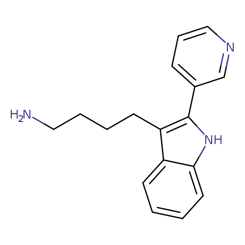 4-(2-(Pyridin-3-yl)-1H-indol-3-yl)butan-1-amine
