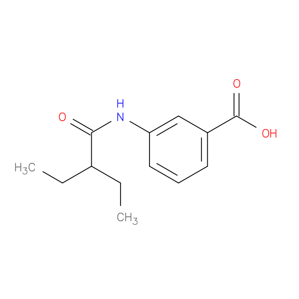 3-[(2-Ethylbutanoyl)amino]benzoic acid
