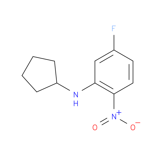 N-Cyclopentyl-5-fluoro-2-nitroaniline