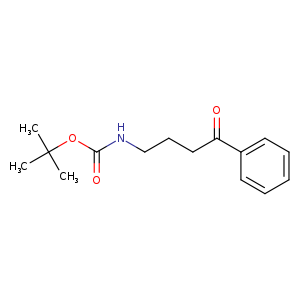 Carbamic acid, N-(4-oxo-4-phenylbutyl)-, 1,1-dimethylethyl ester