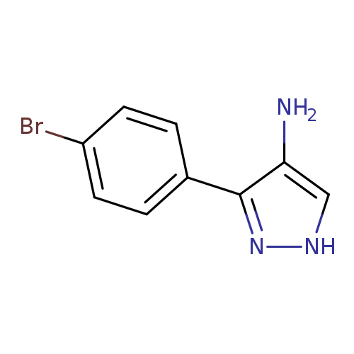 3-(4-Bromophenyl)-1h-pyrazol-4-amine