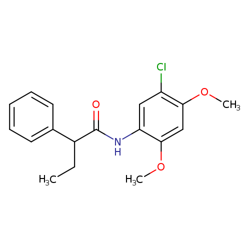 N-(5-chloro-2,4-dimethoxyphenyl)-2-phenylbutanamide