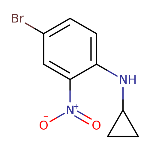 4-Bromo-N-cyclopropyl-2-nitroaniline