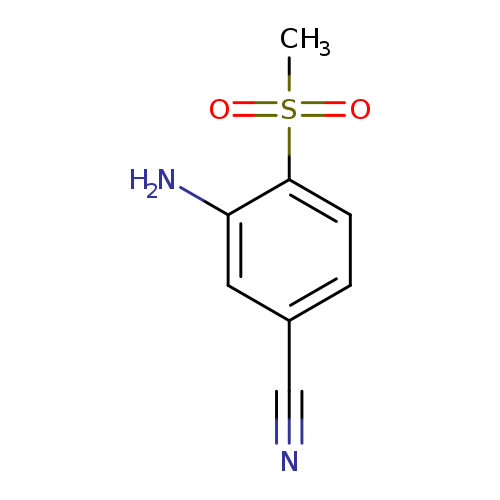 3-Amino-4-methanesulfonylbenzonitrile