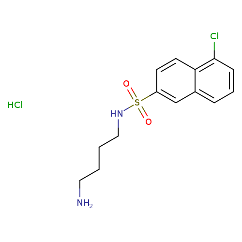 2-Naphthalenesulfonamide,N-(4-aminobutyl)-5-chloro-, hydrochloride (1:1)