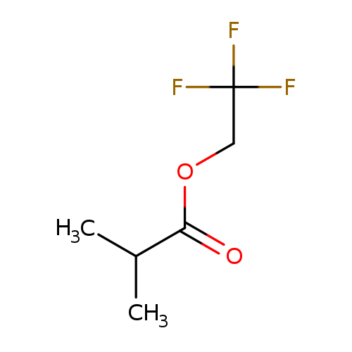 Propanoic acid, 2-Methyl-, 2,2,2-trifluoroethyl ester