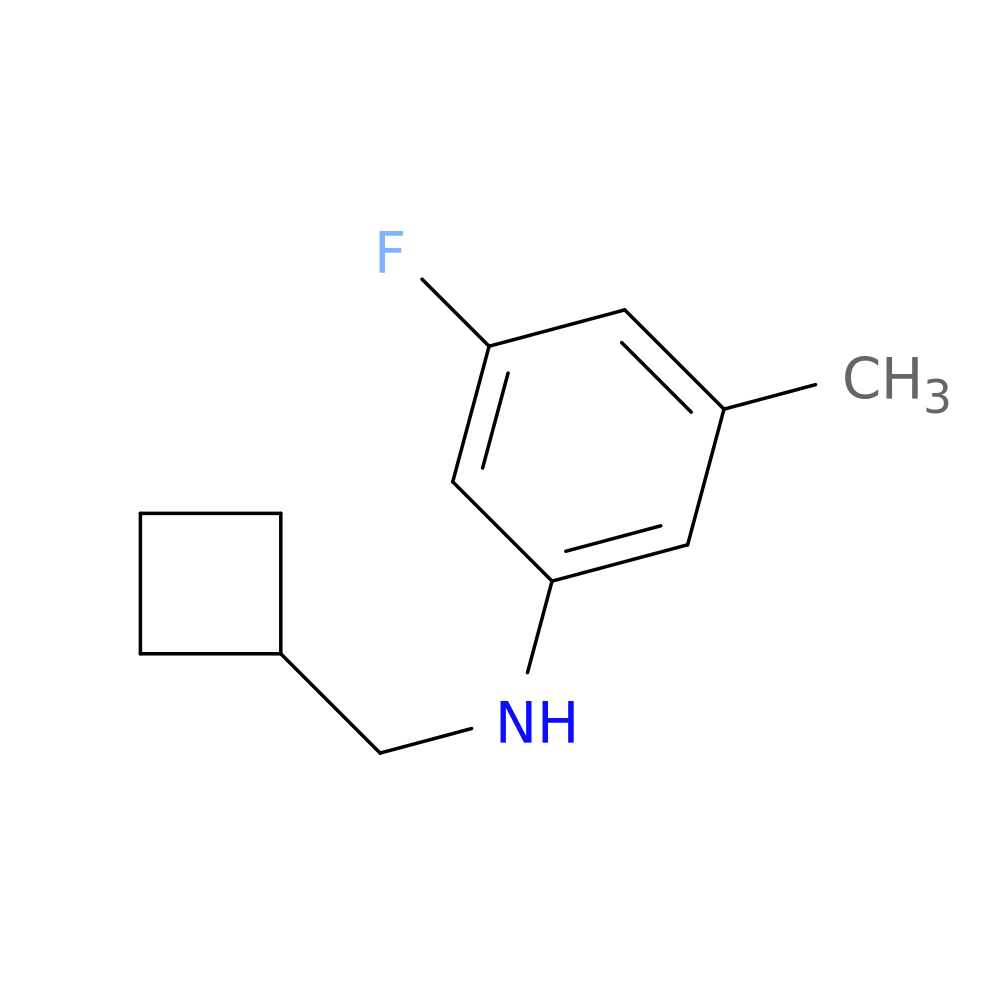 N-(Cyclobutylmethyl)-3-fluoro-5-methylaniline